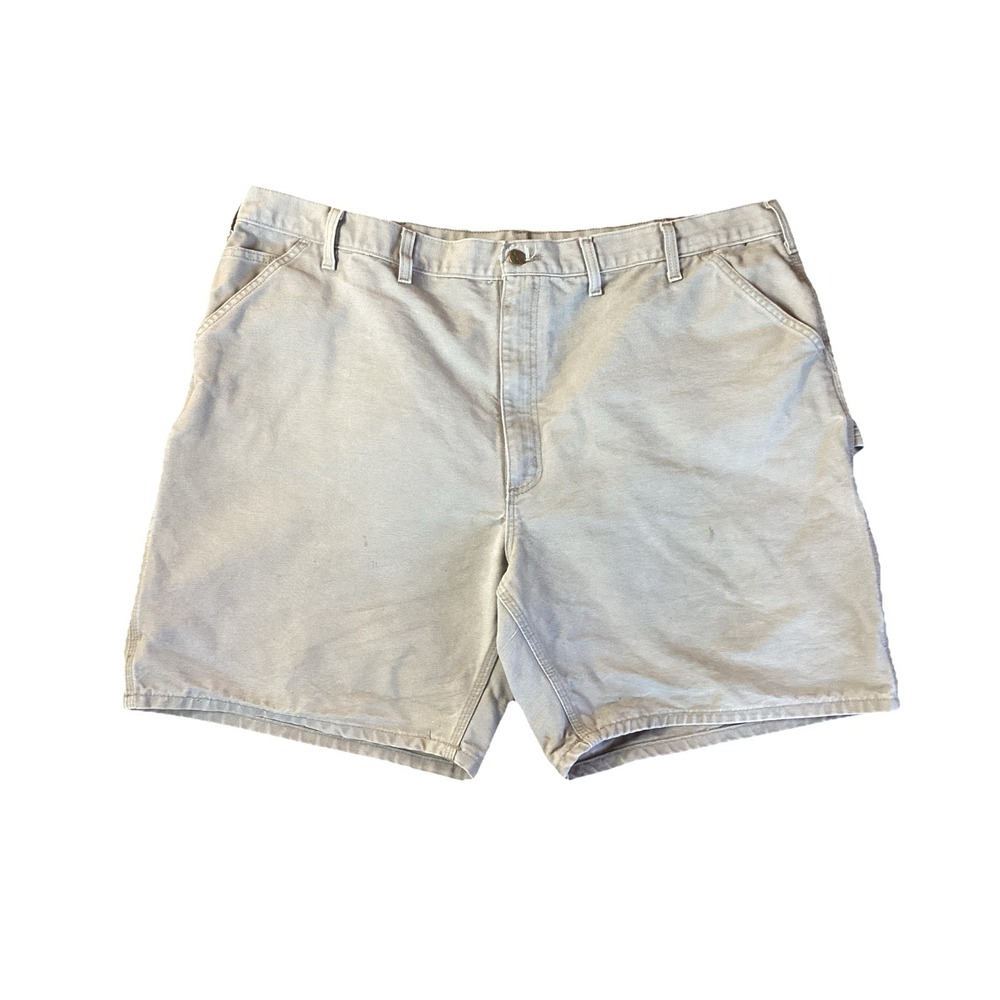 Carhartt Carpenter Utility 8" Shorts Duck Canvas B25 DES Men's 46 Original Fit
